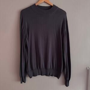 Christian Dior Men's Dark Gray Sweater Size Medium